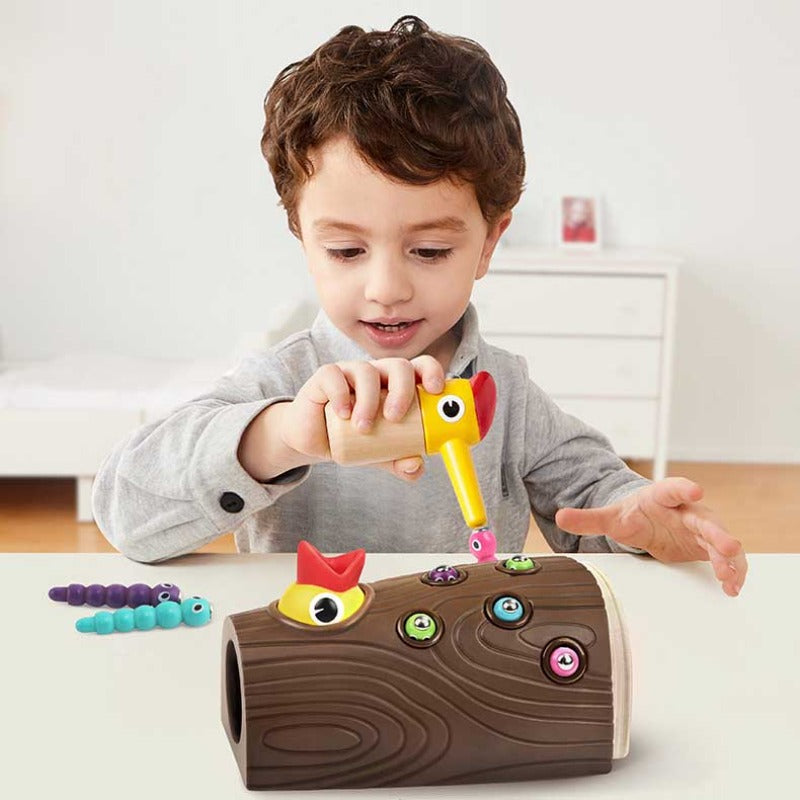Montessori Hungry Woodpecker Toy | Shinymarch