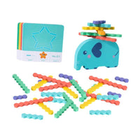 Elephant Balance Stacking Toy Parent Children Interaction Game Learning Activity | Shinymarch