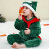 Flannel Christmas Hooded Onesie | Kalawee