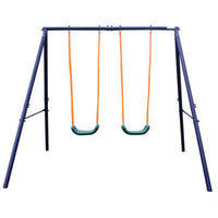 Two Station Swing Set for Children