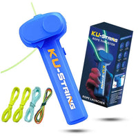 Glow-in-The-Dark Blue Light Rope Launcher – Magical Gravity-Defying Toy, Safe & Portable, Stunning Glow Effect, Easy to Use, for Indoor & Outdoor Fun (Deep Blue) | Shinymarch