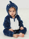 Cozy Flannel Animal Onesie