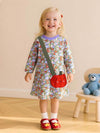 Halloween Floral Patchwork Dress