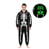 Halloween Skull Print Glow-in-the-dark Onesie | Kalawee