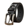 Men’s Genuine Leather Belt – Classic Pin Buckle, Business & Casual Style | Kalawee