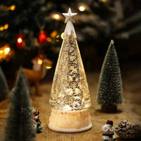 Kalawee Christmas Magic Tree – Light-Up Snow Globe Music Box