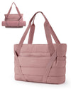 Tote Bag for Women with Zipper and Yoga Mat Straps Quilted Gym Tote for Travel, Work, Sport | Kalawee