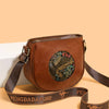 Vintage Color-Block Round Purse for Women, Small Circular Crossbody Bag with Contrast Colors, Retro Mini Shoulder Handbag | Kalawee