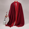 Oversized 100% Wool Scarf Wrap for Women | Thick Winter Shawl | Kalawee