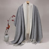 Oversized 100% Wool Scarf Wrap for Women | Thick Winter Shawl | Kalawee