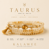 Natural Zodiac Crystal Bracelet Necklace | 12 Horoscope Birthstone Jewelry | Kalawee