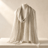 100% Pure 300-Count Cashmere Scarf – Featherlight Printed Wrap | Kalawee