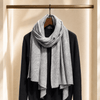 100% Pure 300-Count Cashmere Scarf – Featherlight Printed Wrap | Kalawee